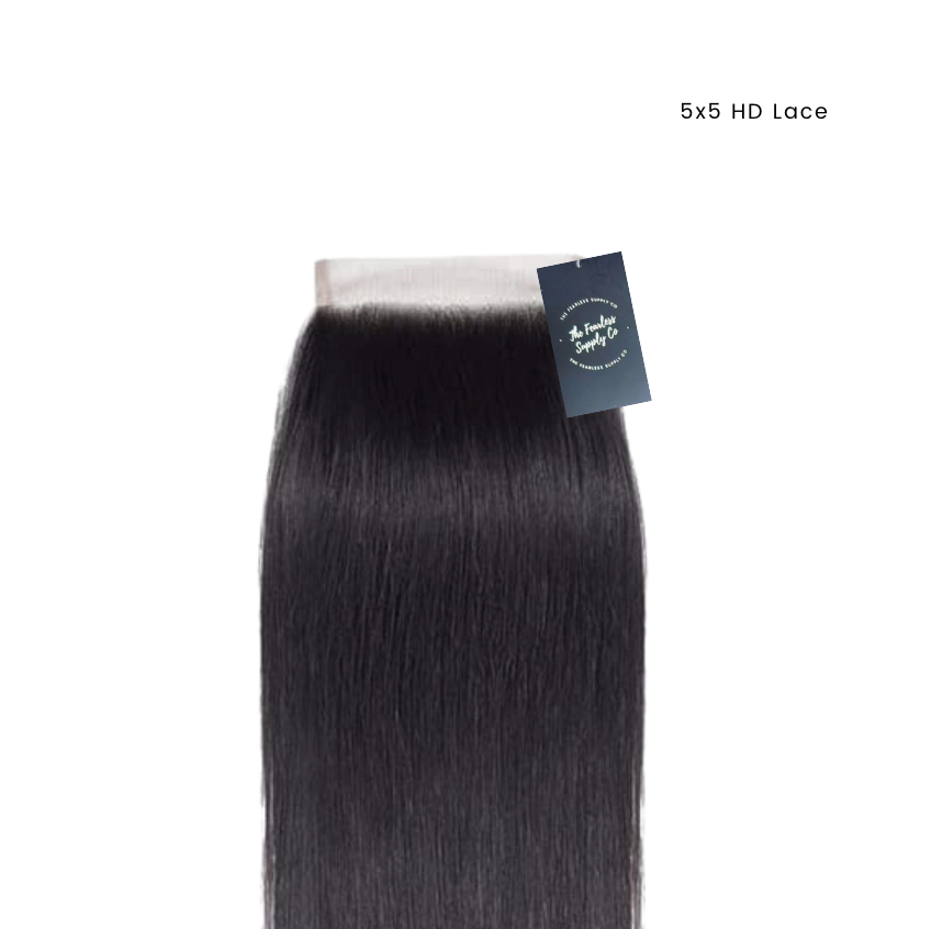 5x5 Raw HD Lace Closure (All Textures)