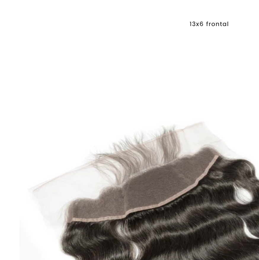 13x6 Raw HD Lace Frontal (All Textures)