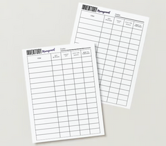 Inventory Management Template