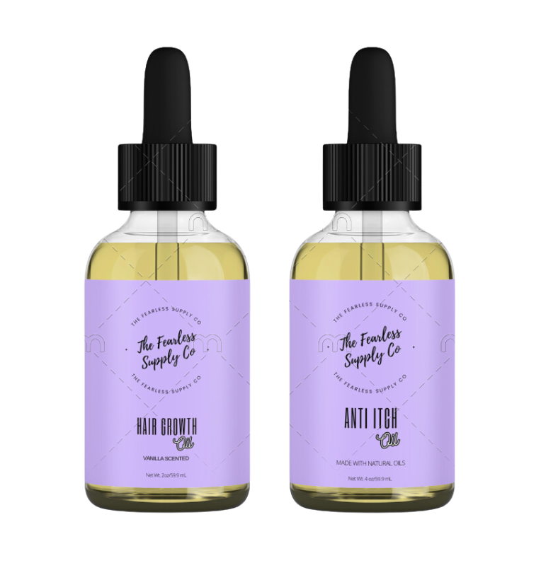 Hair Growth & Anti-Itch Oil Bundle